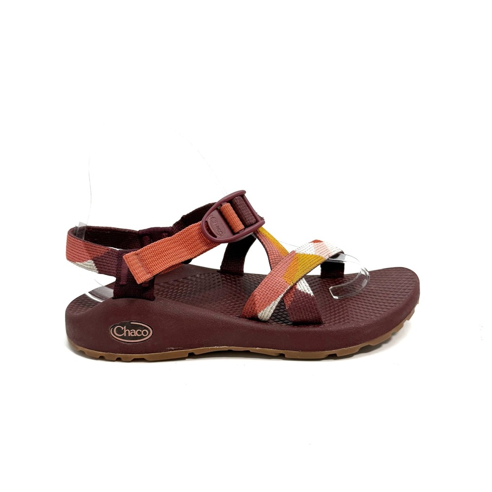 Chaco | Z1 Classic Sandals Burgundy Geometric Strappy Hiking Size 6